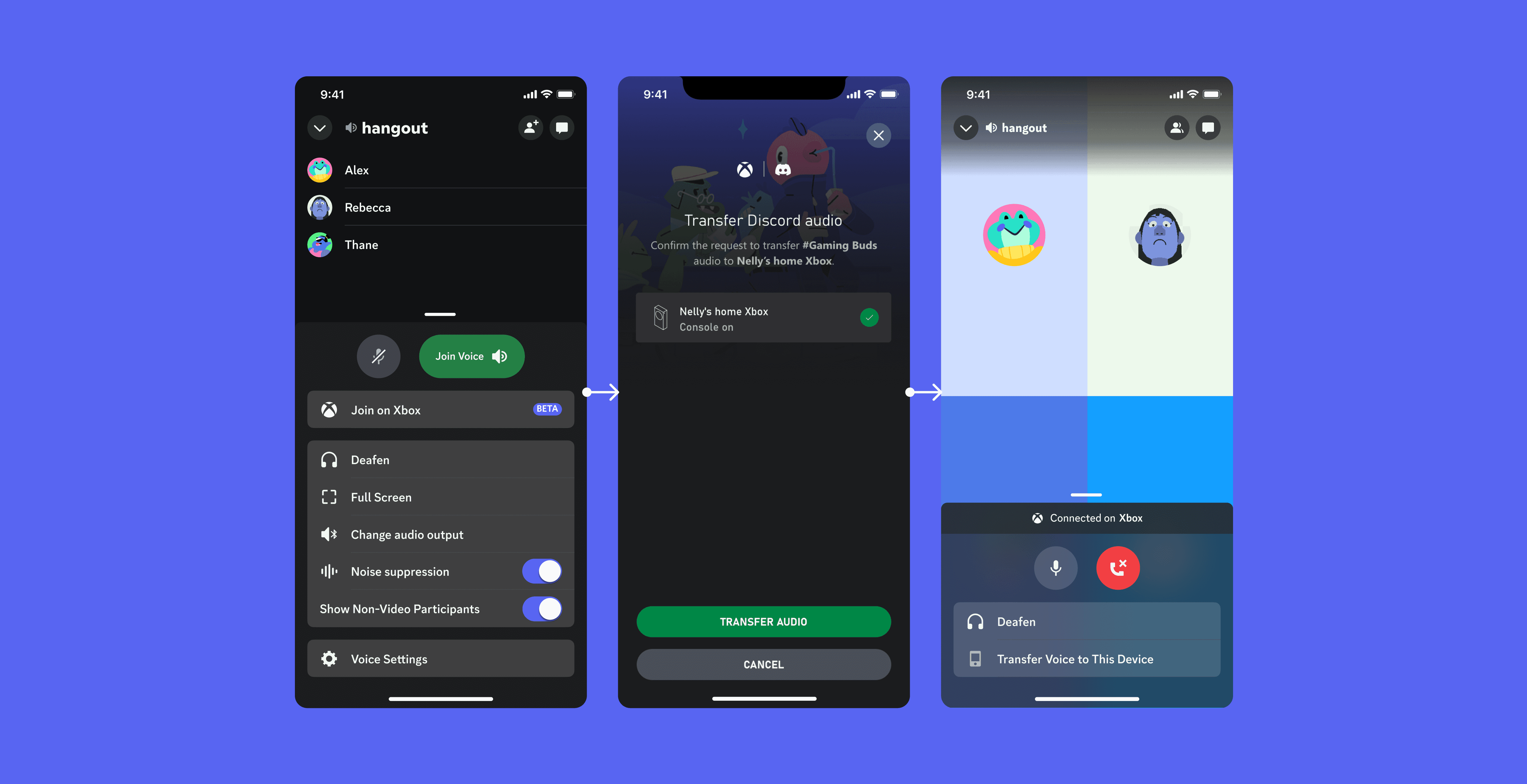 Discord voice integration built on Xbox overlay patterns